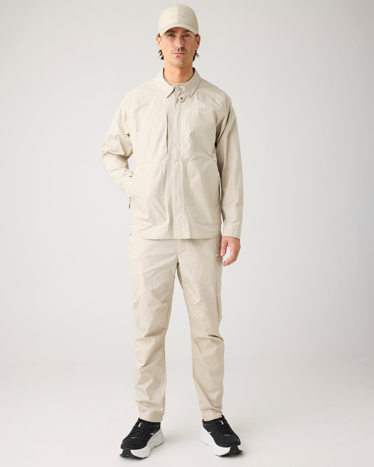 Vent canvas 200 pants - Light feather gray