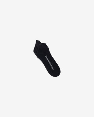 KnowledgeCotton Apparel - UNI 2-pack footie Socks 1300 Black Jet