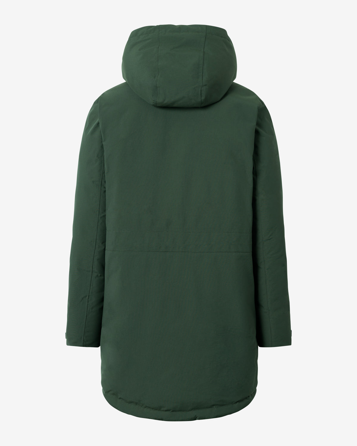 KnowledgeCotton Apparel - MEN APEX CANVAS™ long padded coat Jackets 1090 Forest Night