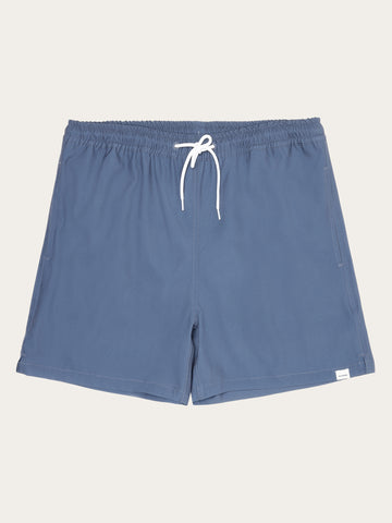 KnowledgeCotton Apparel - MEN BAY stretch swimshorts Swimshorts 1226 Vintage Indigo