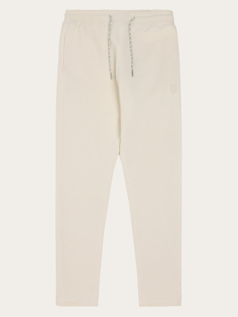 KnowledgeCotton Apparel - MEN Birch Sweat Pant - GOTS/Vegan Pants 1387 Egret