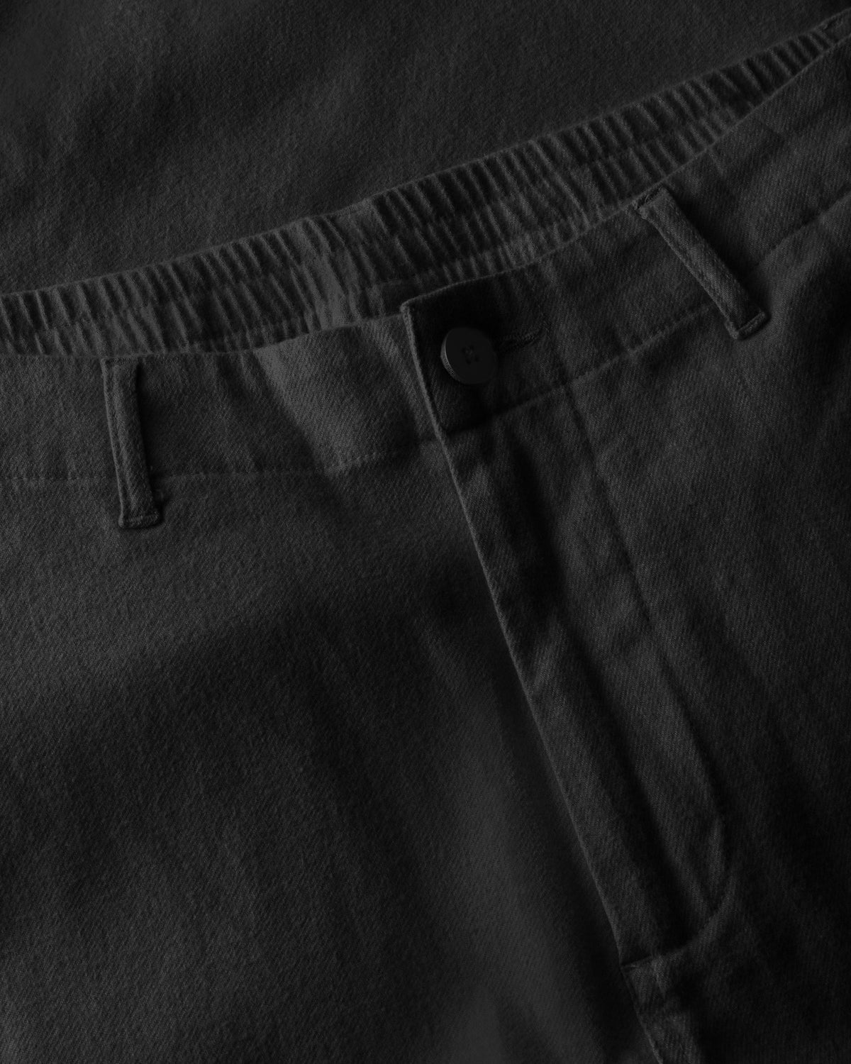 KnowledgeCotton Apparel - WMN Bloom barrel flannel pants Pants 1487 Chocolate Torte