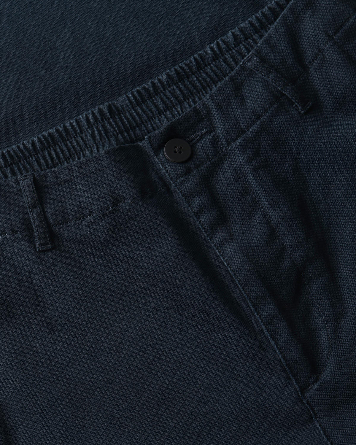 KnowledgeCotton Apparel - WMN Bloom barrel pique pants Pants 1001 Total Eclipse