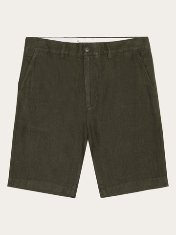 [ LMC]★GLOBE LINEN SHORTS CHUCK regular linen shorts - GOTS/Vegan - Tuffet