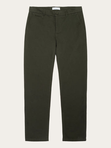KnowledgeCotton Apparel - MEN CHUCK regular twill chino pants Pants 1090 Forrest Night