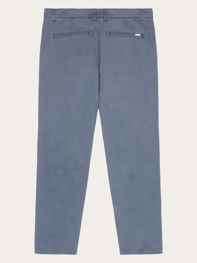 KnowledgeCotton Apparel - MEN CHUCK regular twill chino pants Pants 1226 Vintage Indigo