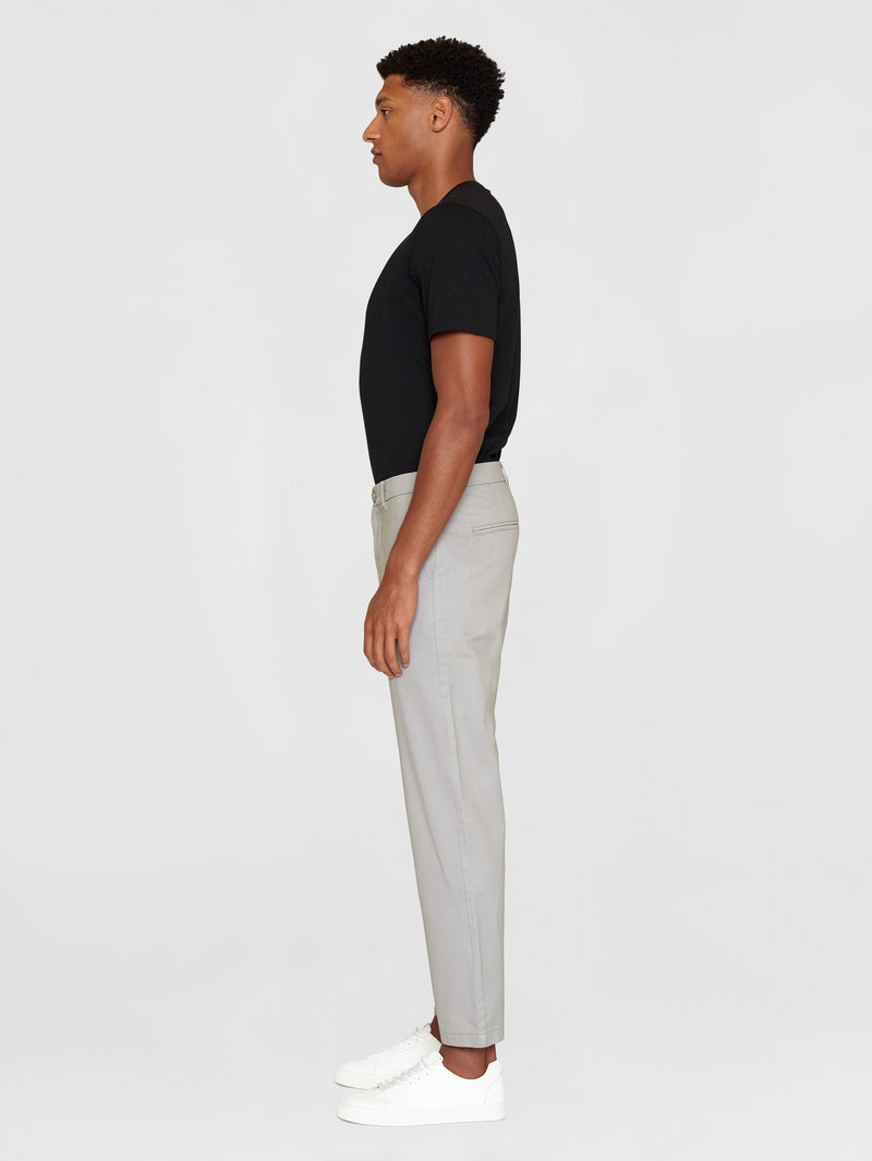 KnowledgeCotton Apparel - MEN CHUCK regular twill chino pants Pants 1227 Alloy