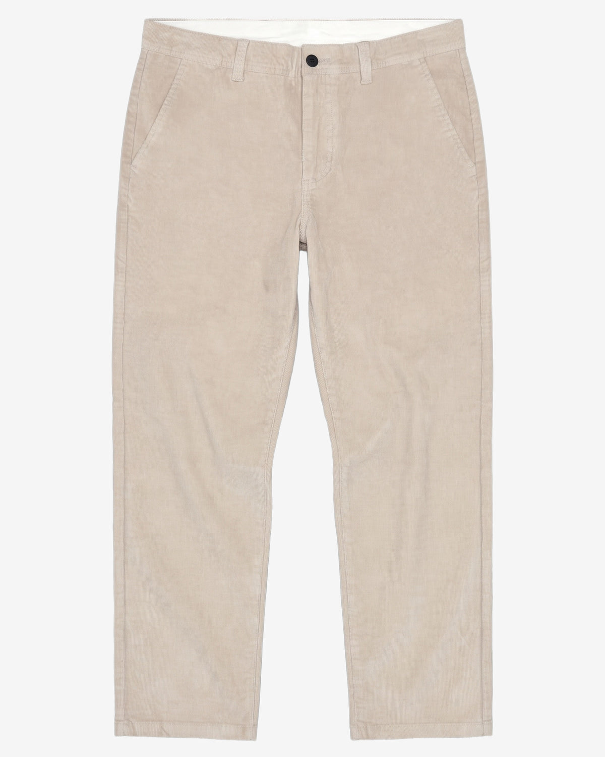KnowledgeCotton Apparel - MEN Chuck regular corduroy pants Pants 1228 Light feather gray