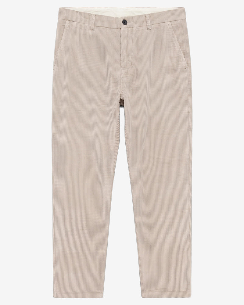 KnowledgeCotton Apparel - MEN Chuck regular corduroy pants Pants 1228 Light feather gray
