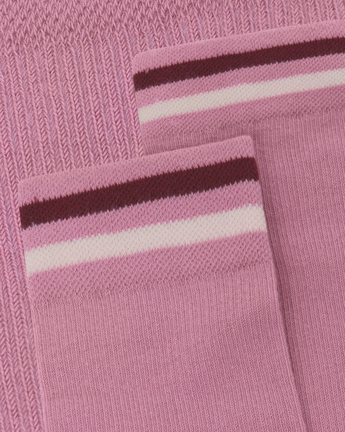 KnowledgeCotton Apparel - UNI Colorblock socks Socks 1503 Orchid Haze