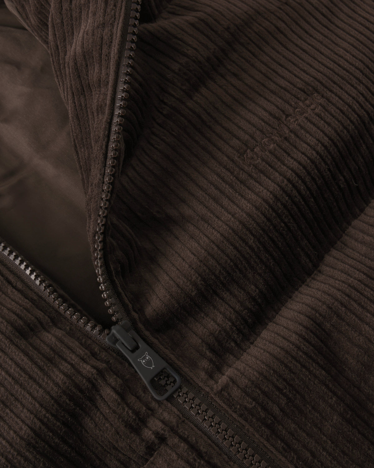 KnowledgeCotton Apparel - MEN Corduroy Puffer Jacket Jackets 1487 Chocolate Torte