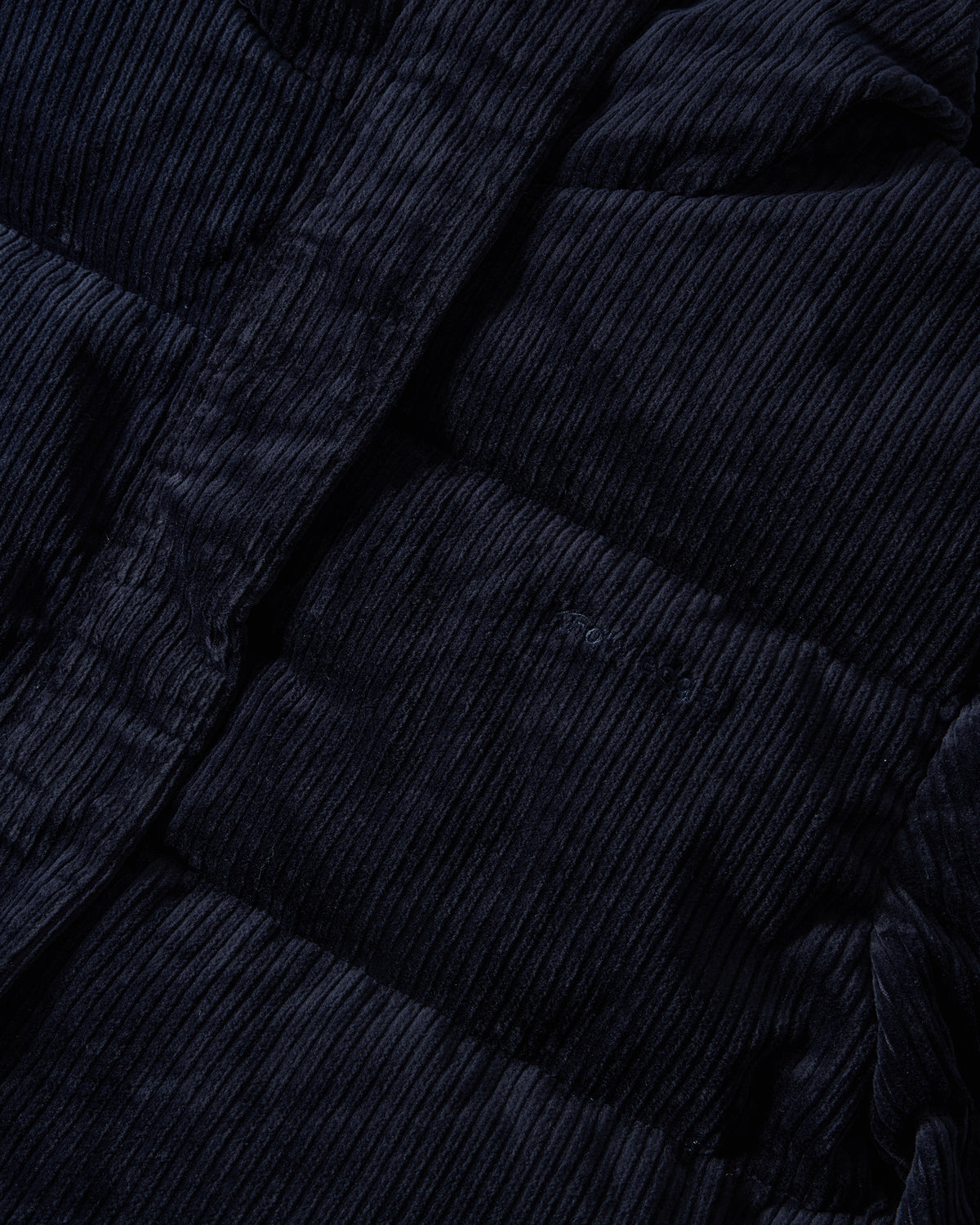 KnowledgeCotton Apparel - WMN Corduroy puffer jacket Jackets 1412 Night Sky