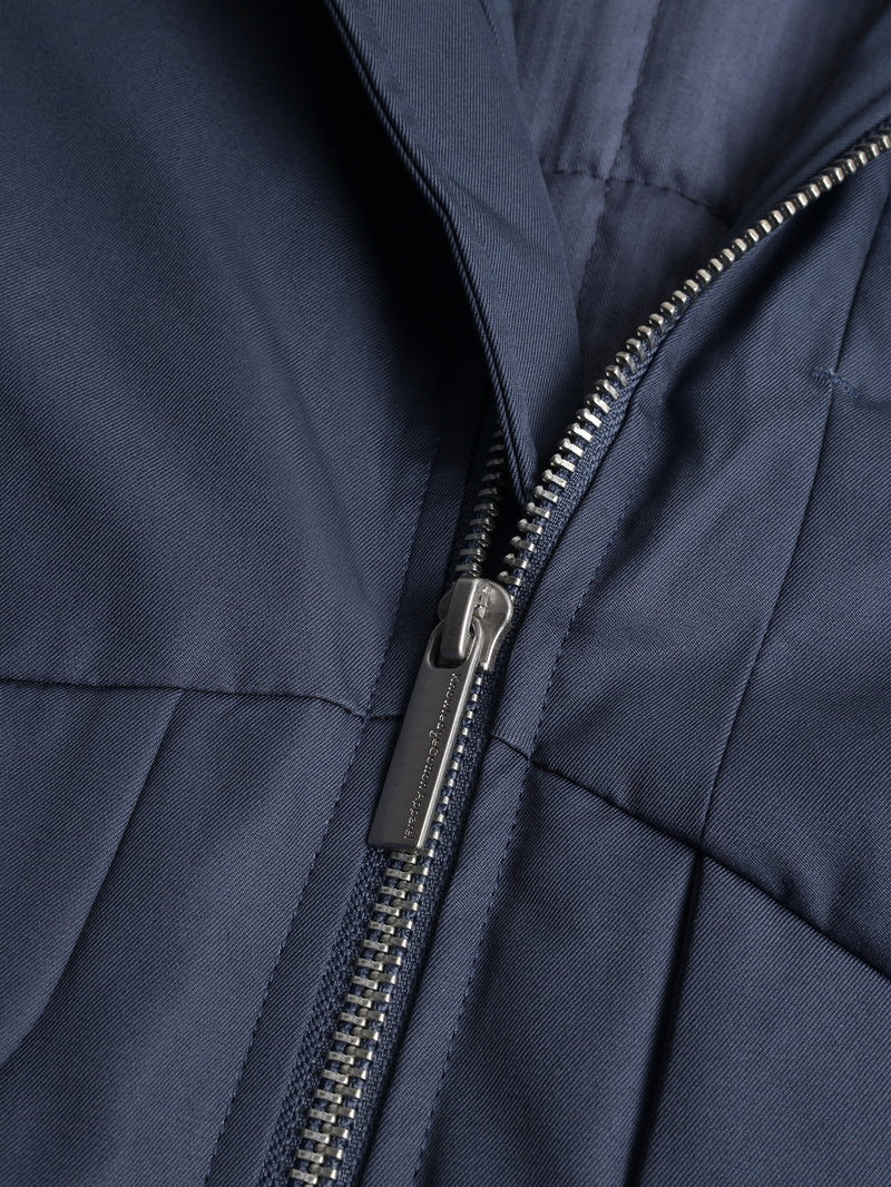 KnowledgeCotton Apparel - UNI DWR Canvas Vest - GOTS/Vegan Vests 1226 Vintage Indigo