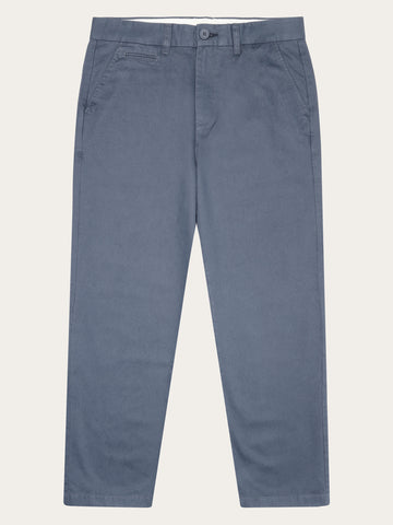 KnowledgeCotton Apparel - MEN Flint wide chino pants Pants 1226 Vintage Indigo
