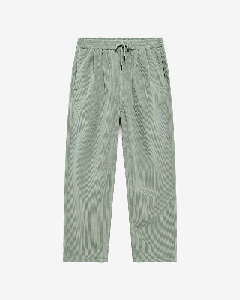 KnowledgeCotton Apparel - WMN Hazy relaxed corduroy pants Pants 1396 Lily Pad