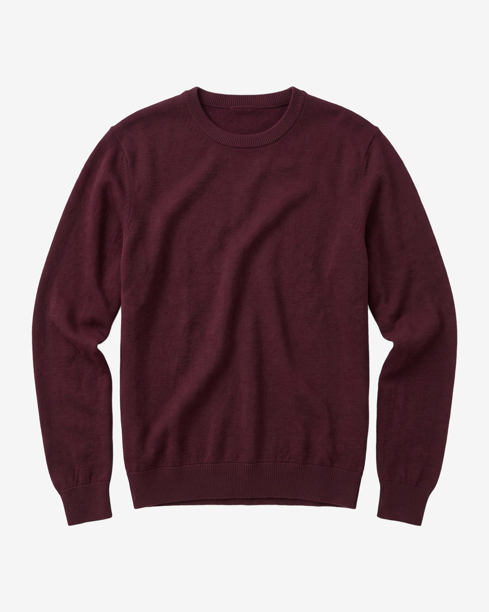 KnowledgeCotton Apparel - MEN Merino crew neck sweater Knits 1281 Fig