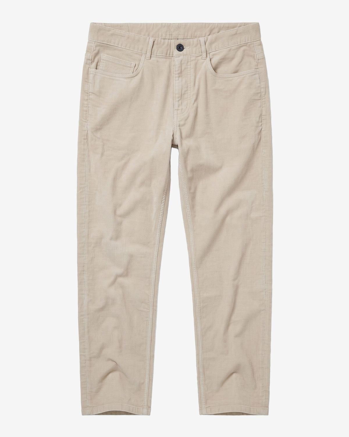 KnowledgeCotton Apparel - MEN Oak regular corduroy pants Pants 1228 Light feather gray