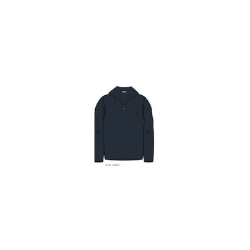 KnowledgeCotton Apparel - MEN Organic Cotton Half Zip Pique Knit - GOTS/Vegan Knits