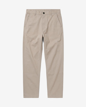 KnowledgeCotton Apparel - MEN Organic Cotton Tim Canvas Pants GOTS Pants 1228 Light feather gray