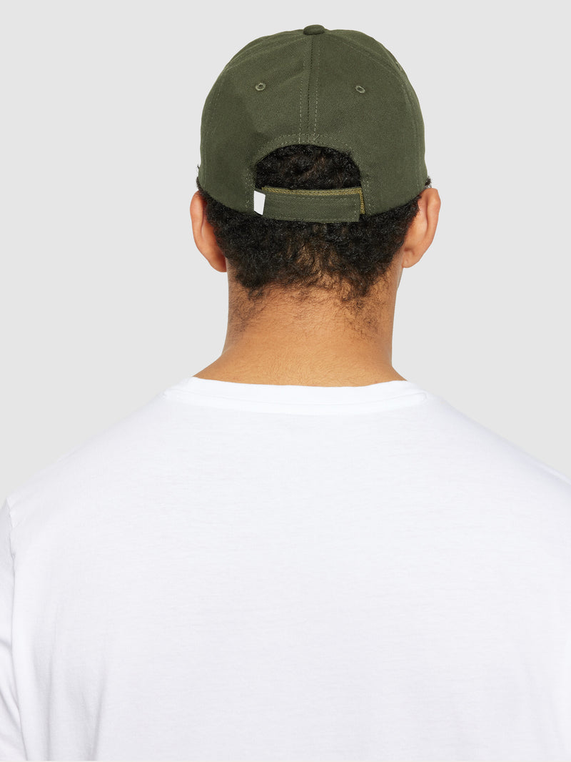 KnowledgeCotton Apparel - UNI Organic Cotton Twill Cap GOTS/Vegan Caps 1090 Forrest Night