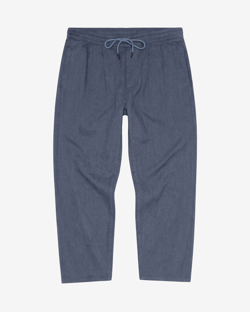 KnowledgeCotton Apparel - MEN Ozone relaxed flannel pant Pants 1226 Vintage Indigo