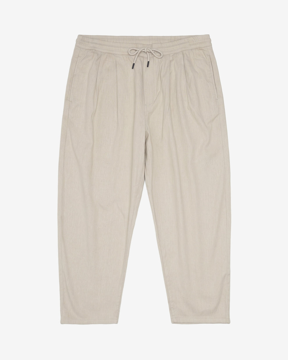 KnowledgeCotton Apparel - MEN Ozone relaxed flannel pant Pants 1228 Light feather gray