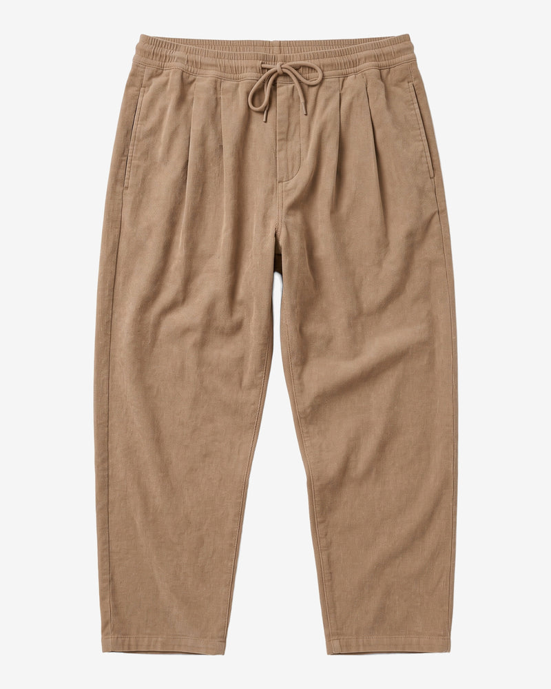 KnowledgeCotton Apparel - MEN Ozone relaxed flannel pant Pants 1499 Lion