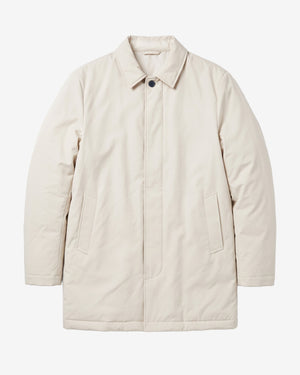 KnowledgeCotton Apparel - MEN Recycled PET Climate Shell Jacket Jackets 1228 Light feather gray