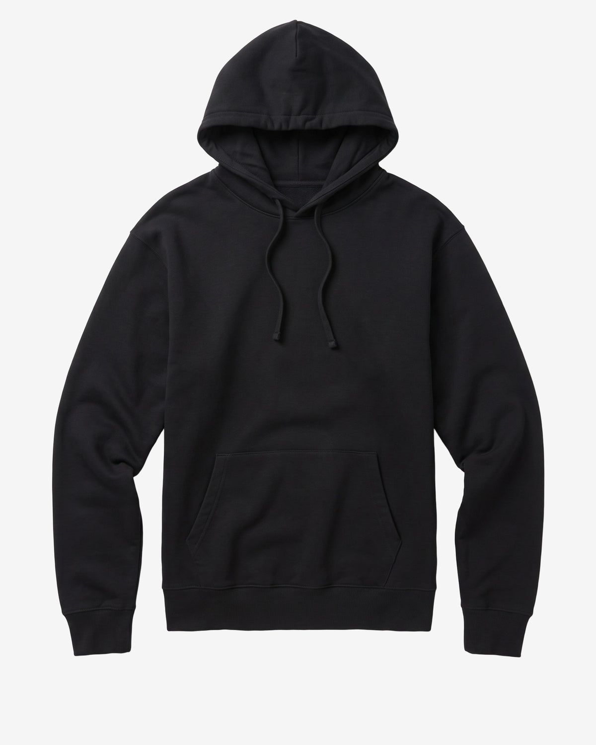 KnowledgeCotton Apparel - MEN Relaxed hoodie Sweats 1300 Black Jet