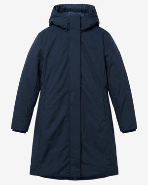 KnowledgeCotton Apparel - WMN Soft Shell Parka Jackets 1001 Total Eclipse