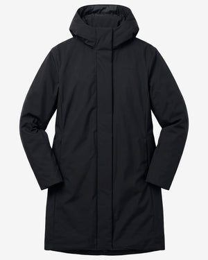 KnowledgeCotton Apparel - WMN Soft Shell Parka Jackets 1300 Black Jet