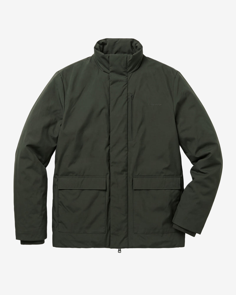 KnowledgeCotton Apparel - MEN Soft shell Jacket Jackets 1090 Forest Night