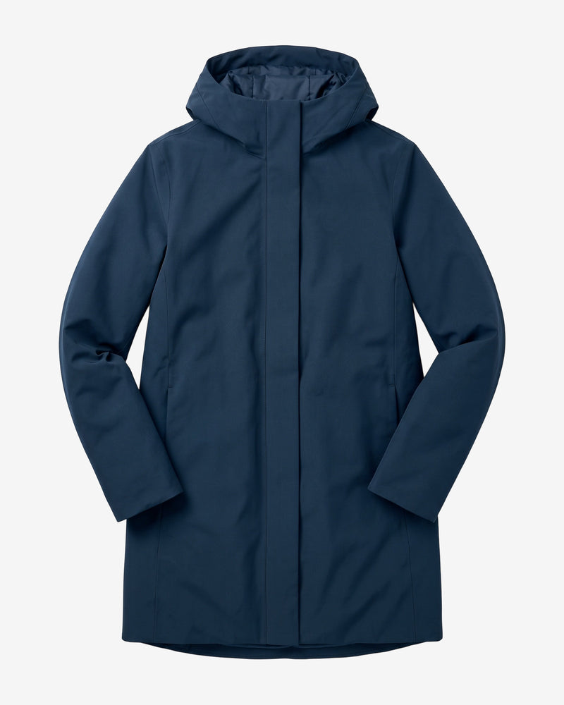 KnowledgeCotton Apparel - WMN Soft shell jacket Jackets 1001 Total Eclipse