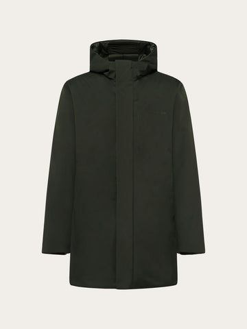 KnowledgeCotton Apparel - MEN Soft shell parka Jackets 1090 Forest Night