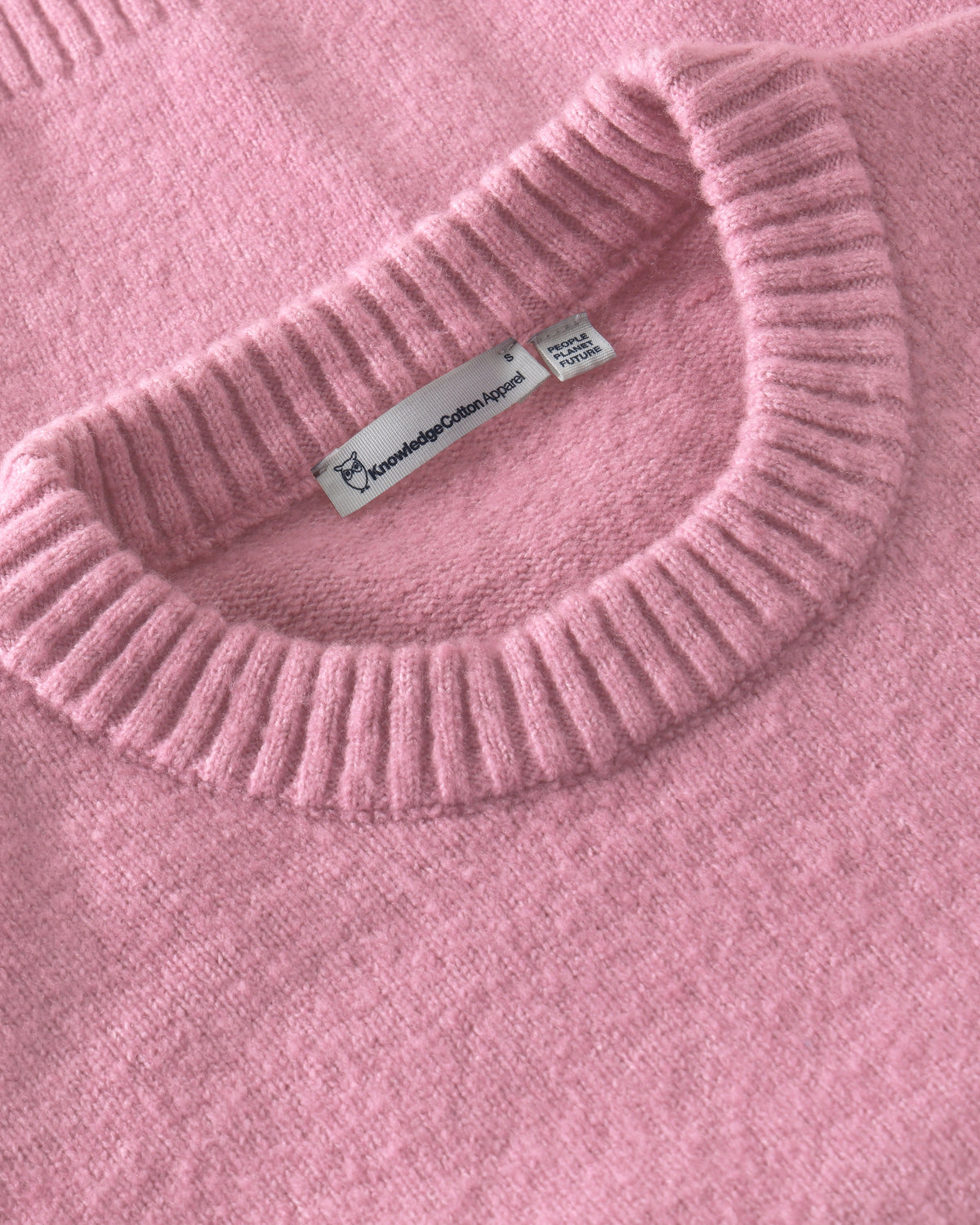 KnowledgeCotton Apparel - WMN Soufflé yarn sweater Knits 1503 Orchid Haze