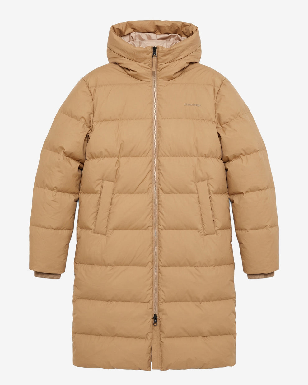 KnowledgeCotton Apparel - WMN Vent 90 puffer coat Jackets 1336 Kelp melange