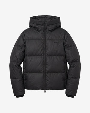 KnowledgeCotton Apparel - MEN Vent 90 puffer jacket Jackets 1300 Black Jet