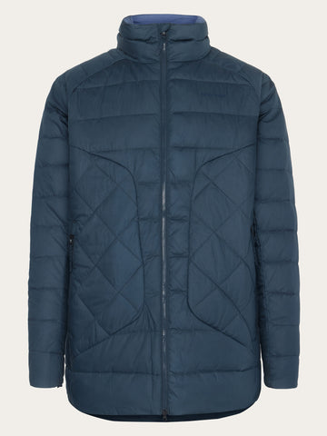 KnowledgeCotton Apparel - MEN Vent Ripstop 90 Re:Down insulated jacket Jackets 1001 Total Eclipse