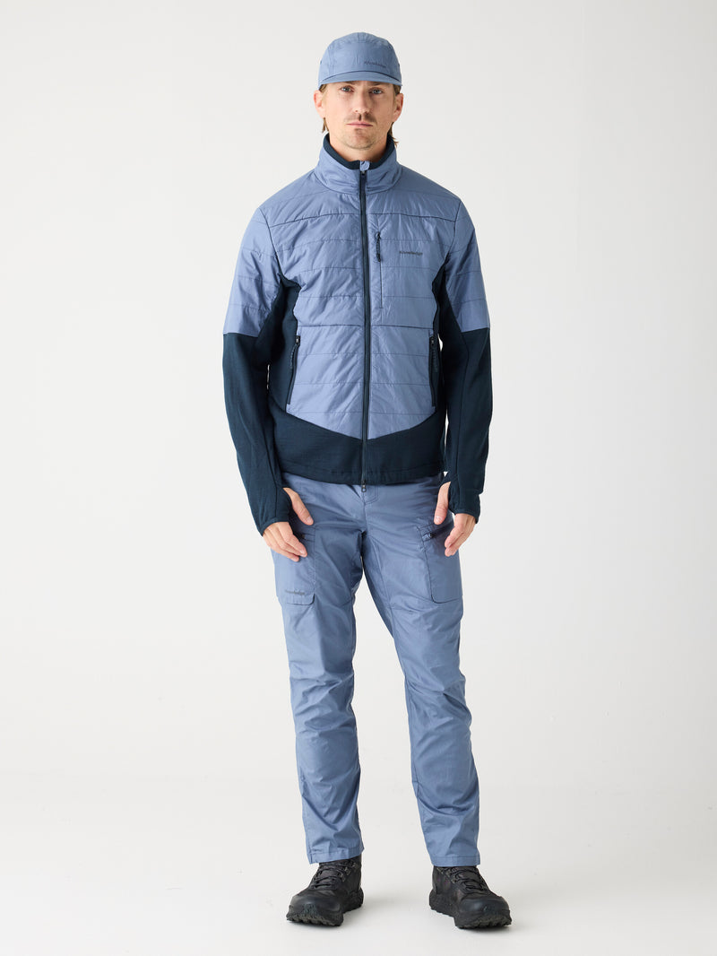 KnowledgeCotton Apparel - MEN Vent Ripstop 90 lightweight pants - GOTS/Vegan Pants 1226 Vintage Indigo