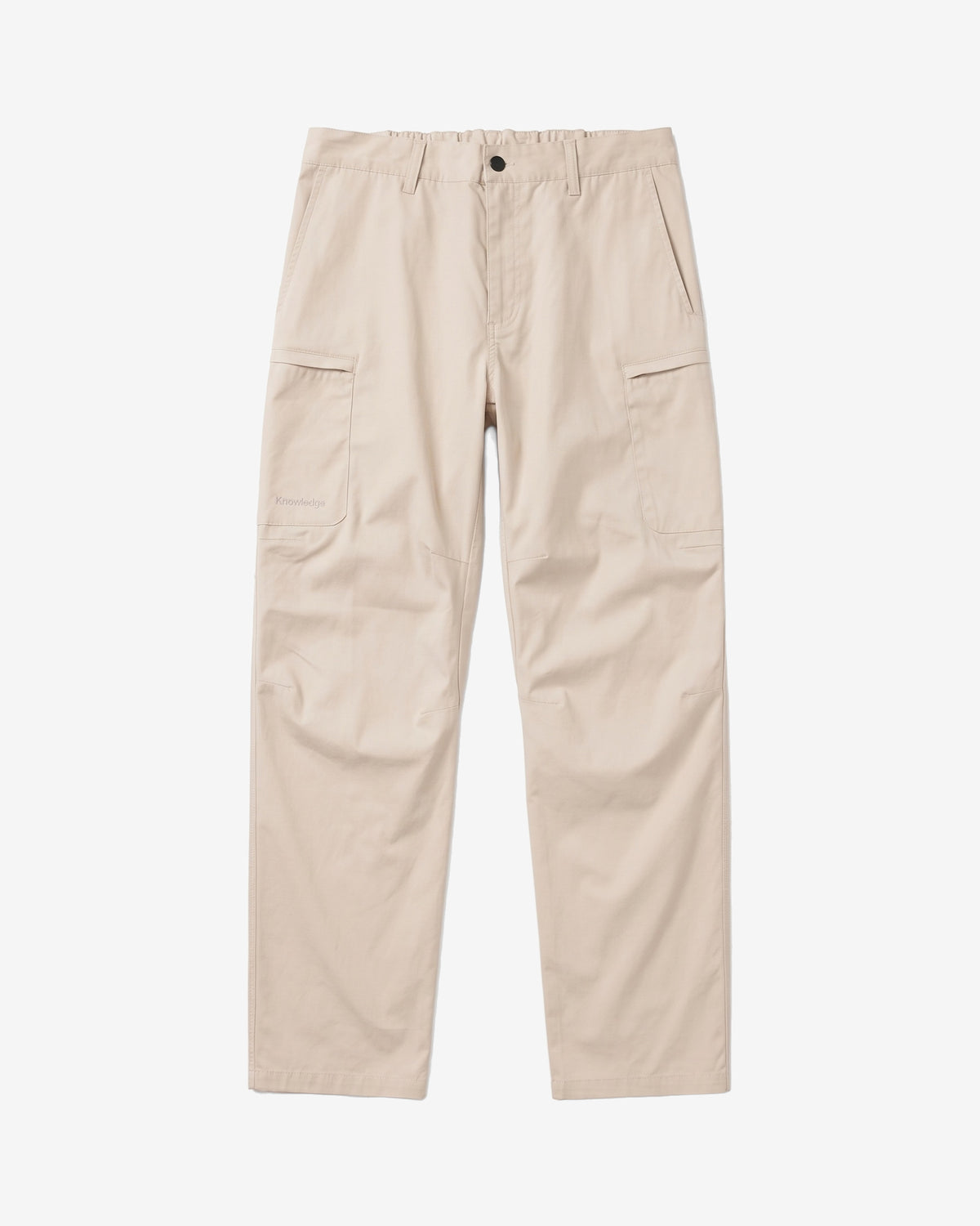 KnowledgeCotton Apparel - MEN Vent canvas 200 pants Pants 1228 Light feather gray