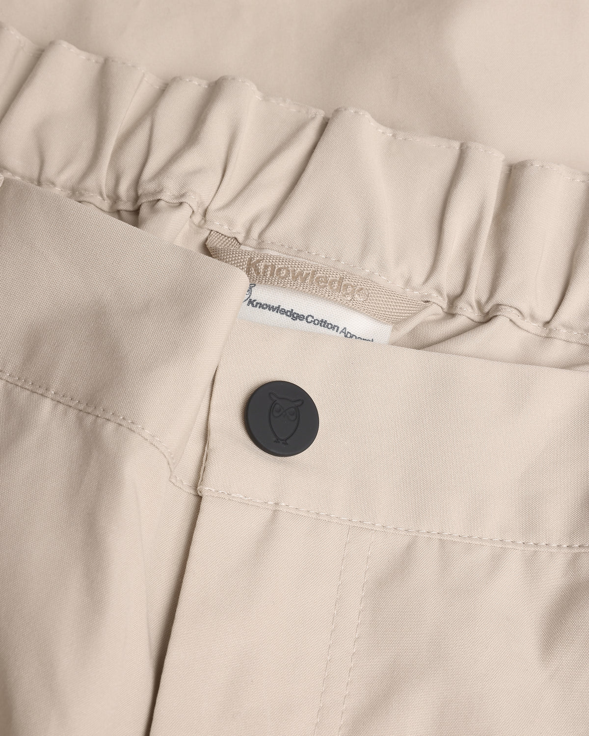 KnowledgeCotton Apparel - MEN Vent canvas 200 pants Pants 1228 Light feather gray