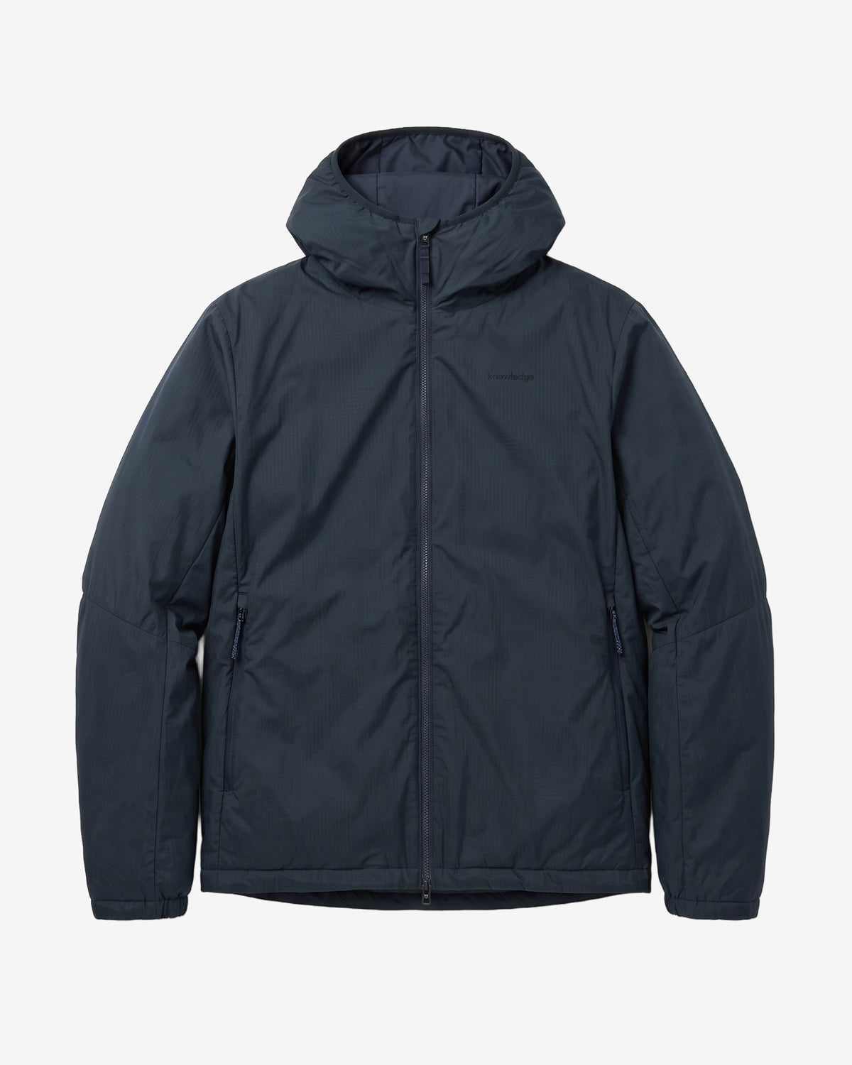 KnowledgeCotton Apparel - MEN Vent ripstop 140 jacket Jackets 1001 Total Eclipse