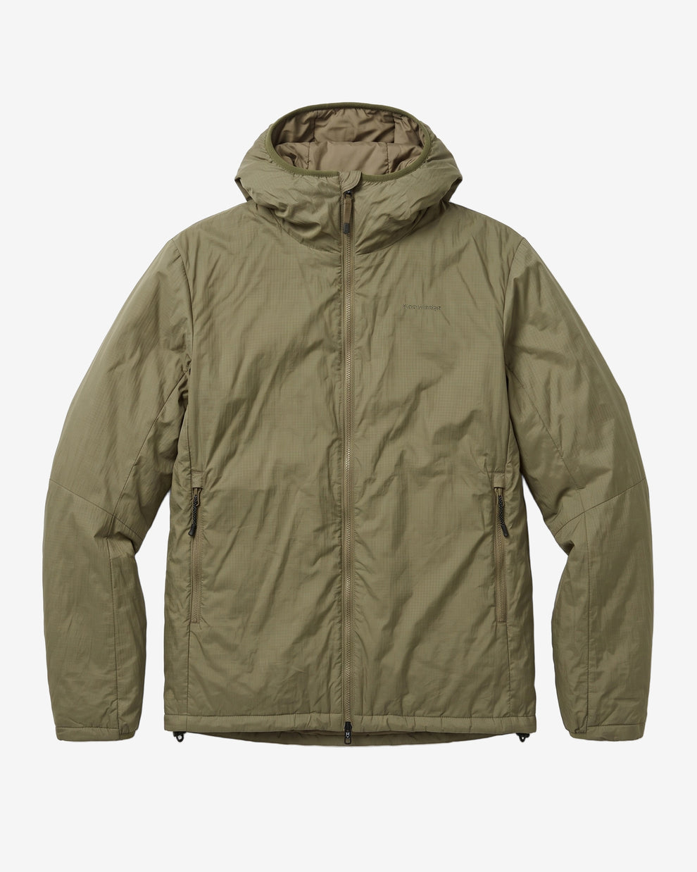 KnowledgeCotton Apparel - MEN Vent ripstop 140 jacket Jackets 1068 Burned Olive