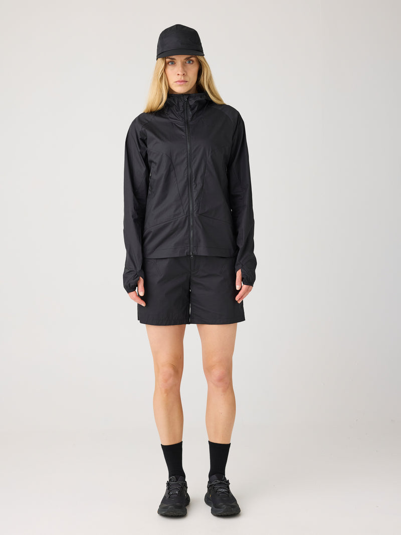 KnowledgeCotton Apparel - WMN Vent ripstop 90 jacket Jackets 1300 Black Jet