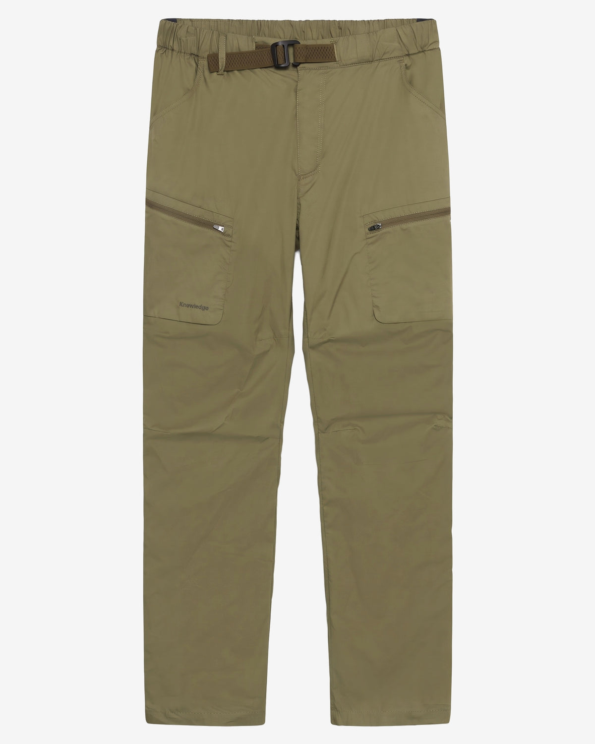 KnowledgeCotton Apparel - MEN Vent ripstop 90 pants Pants 1068 Burned Olive