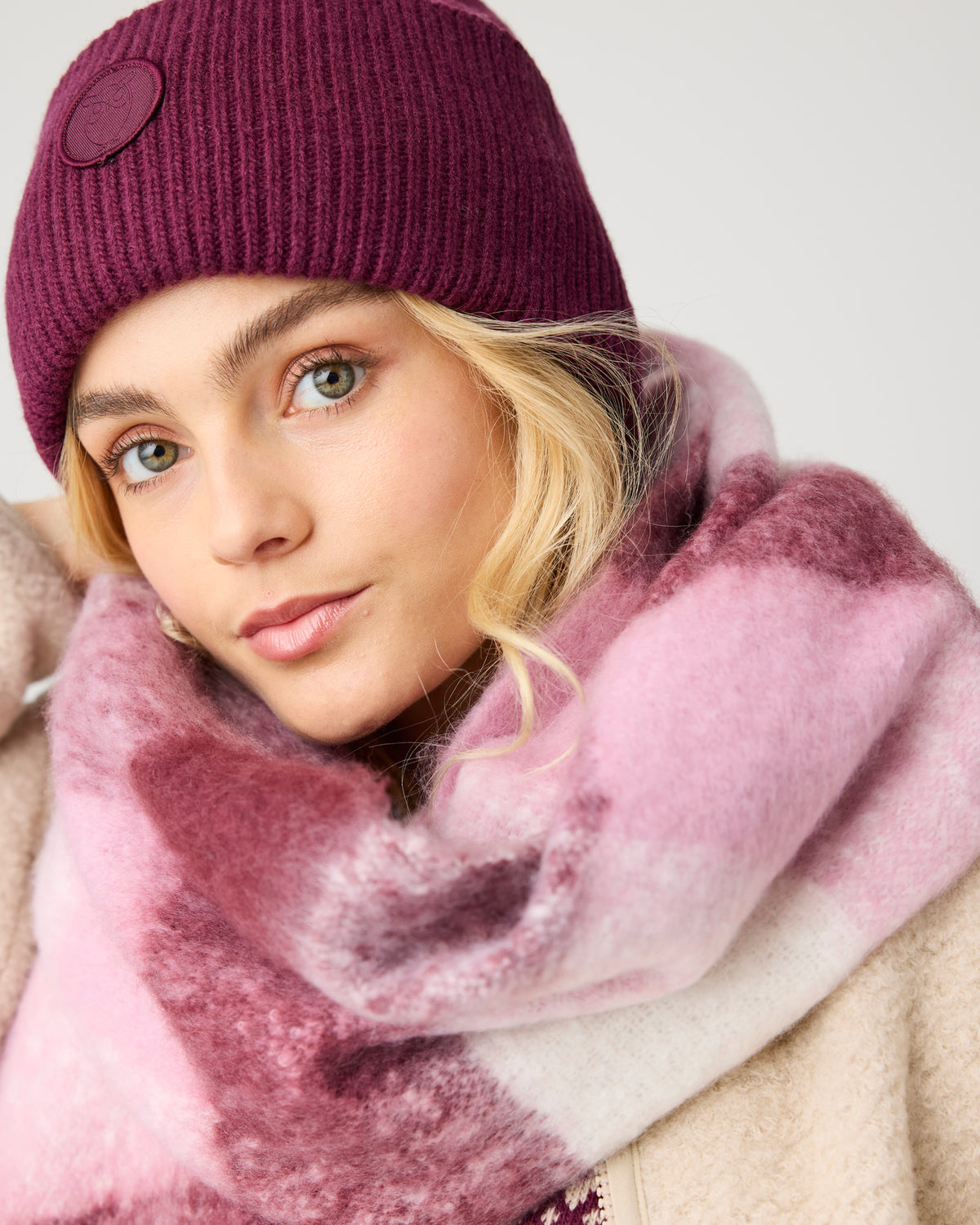 KnowledgeCotton Apparel - WMN Wool fleece full zip Fleeces 9999 Item Colour